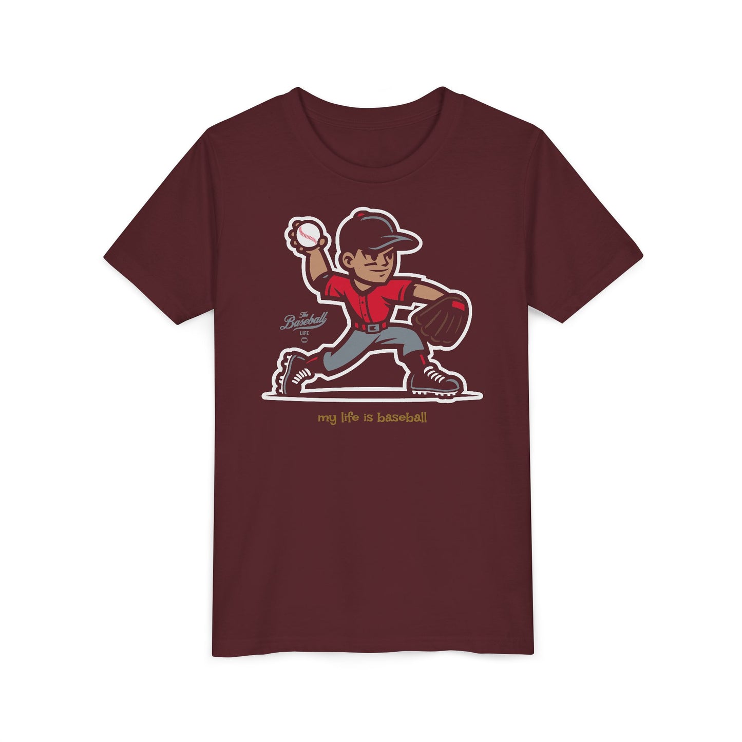 Youth My Life is Baseball T-Shirt