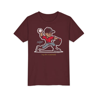 Youth My Life is Baseball T-Shirt