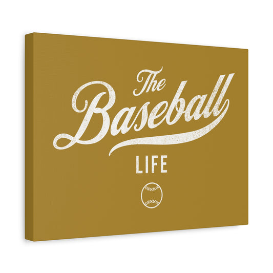 Wall Art Canvas_Old Gold w White