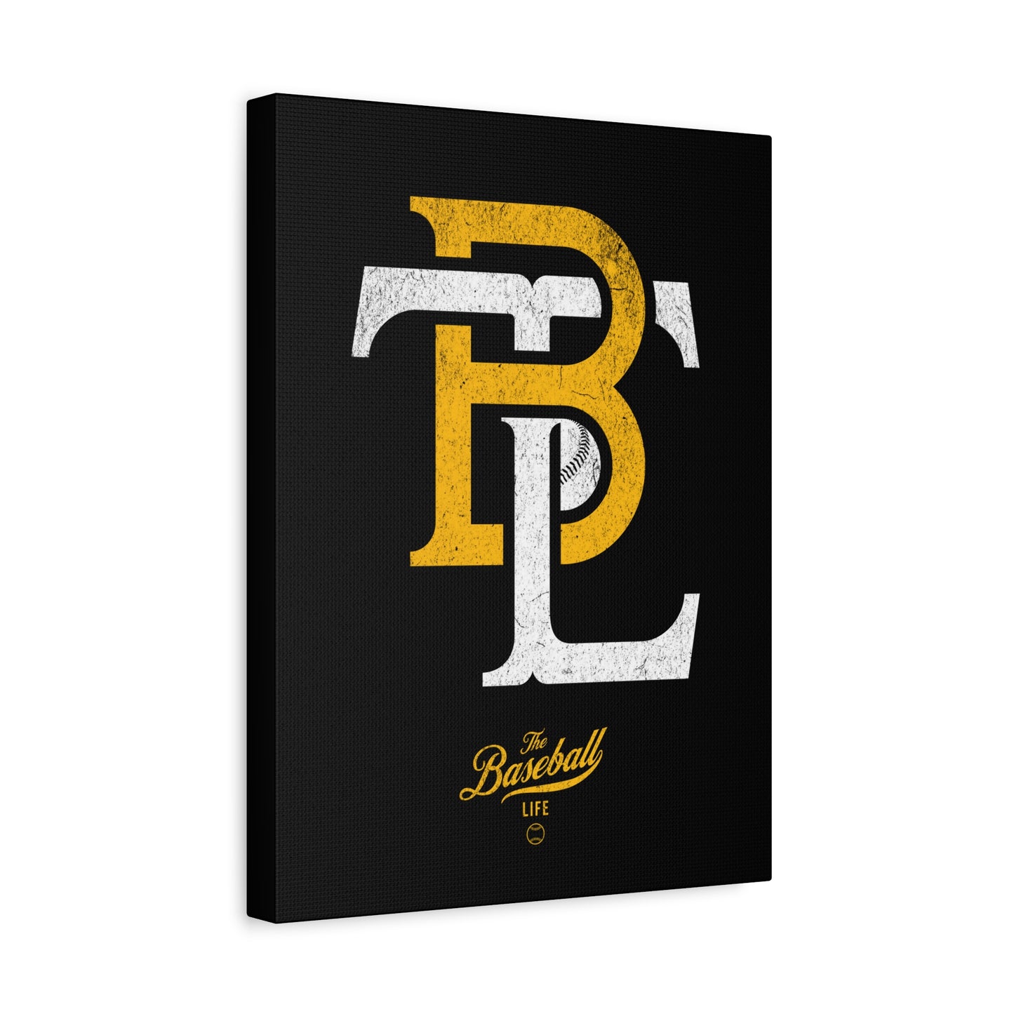 TBL Insignia Wall Art Canvas_Black