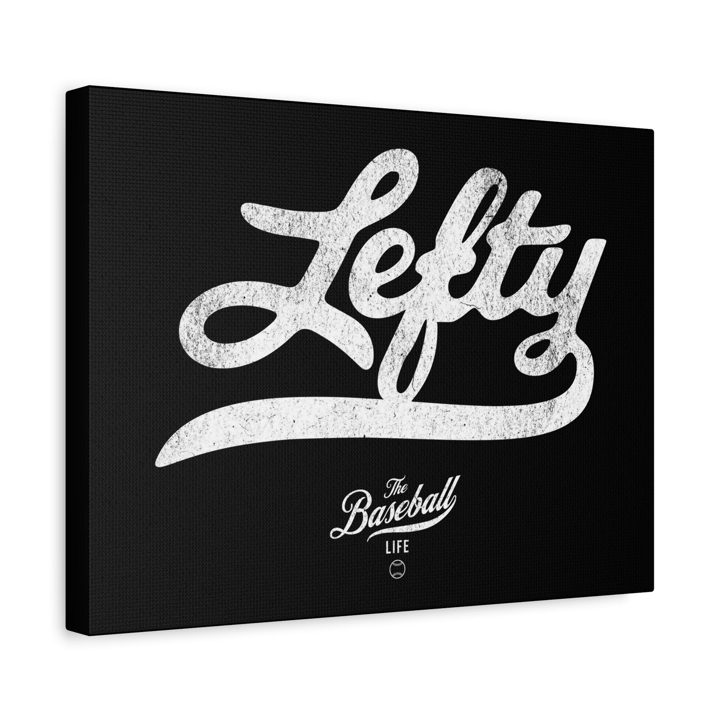 Lefty Wall Art Canvas_Black
