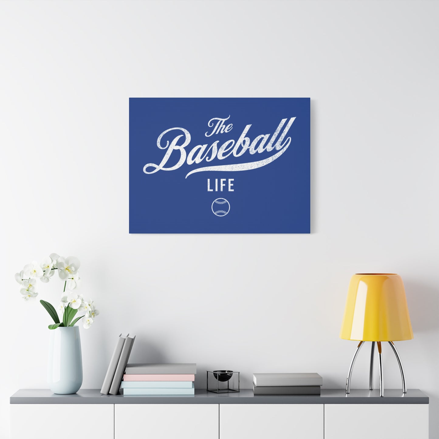 Wall Art Canvas_Royal w White