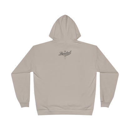 The Baseball Life Hoodie w/Grommets_Black Print