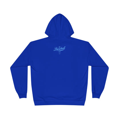 The Baseball Life Hoodie w/Grommets_Carolina Blue Print