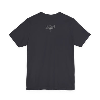 Lefty Baseball T-Shirt - Charcoal Gray Print