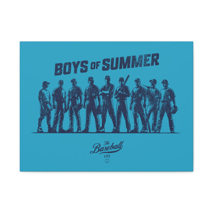 Boys of Summer Wall Art Canvas_Aqua