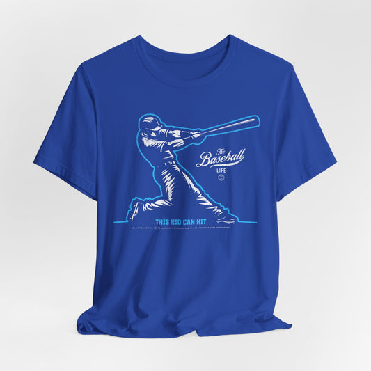 This Kid Can Hit_Reversed Graphic T-Shirt