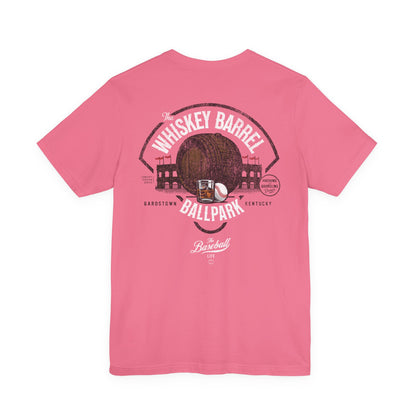 Whiskey Barrel Ballpark Baseball T-Shirt