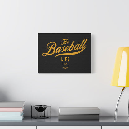 Wall Art Canvas_Black w Yellow Gold