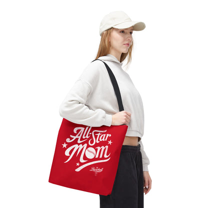 All-Star Mom Tote Bag_Red