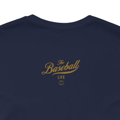 Play Ball_Old Gold Print T-Shirt