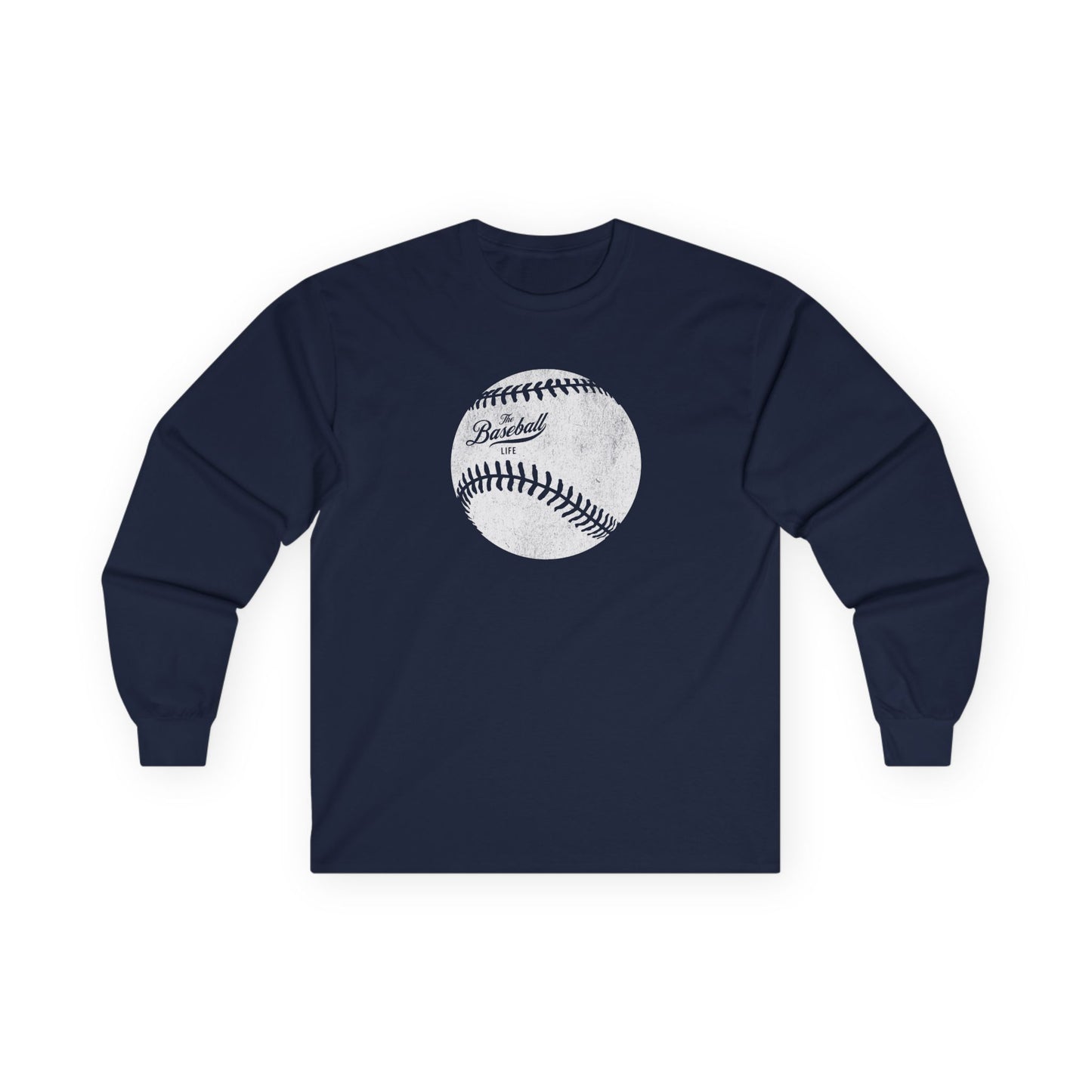 Weathered Baseball Long-Sleeve T-Shirt
