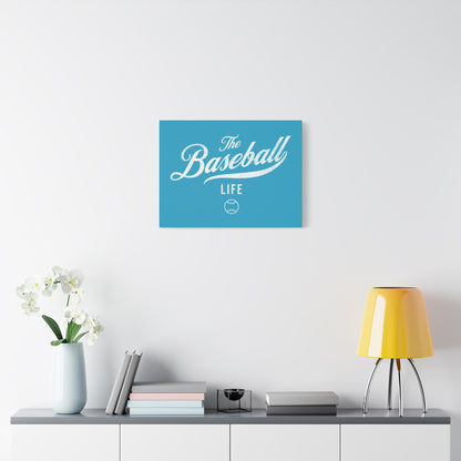 Wall Art Canvas_Turquoise w White