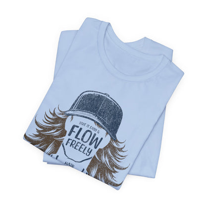 Flow Freely Baseball Hair T-Shirt