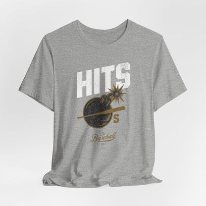 Hits Bombs Baseball T-Shirt