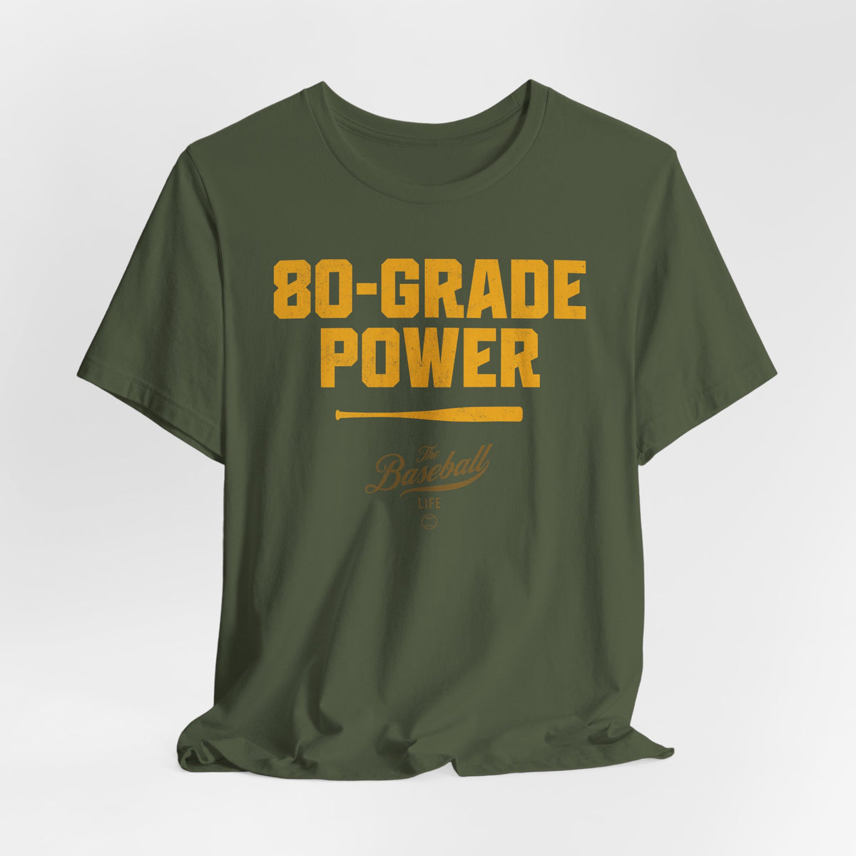 80 Grade Power Baseball T-Shirt