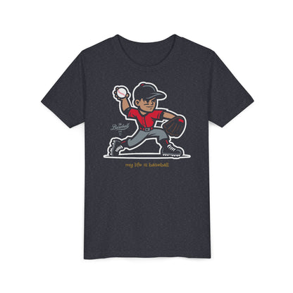 Youth My Life is Baseball T-Shirt