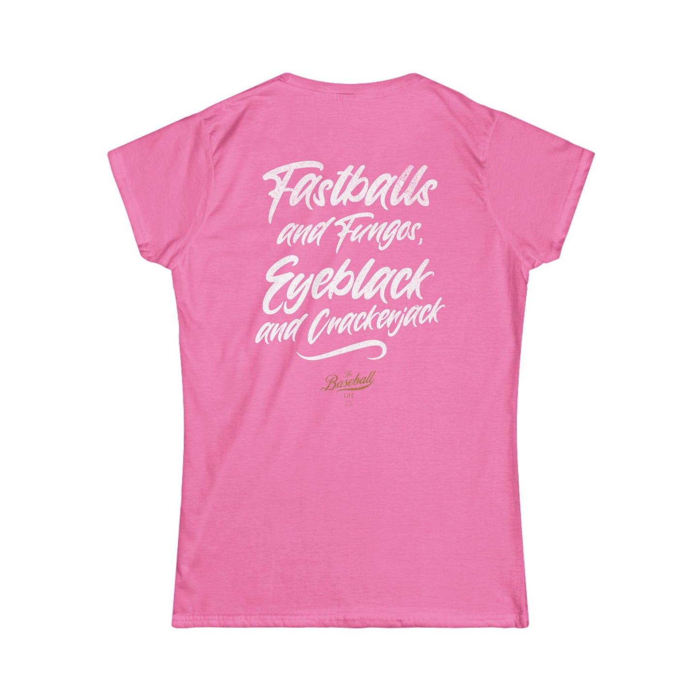 Women's Fastballs and Fungos Baseball T-Shirt