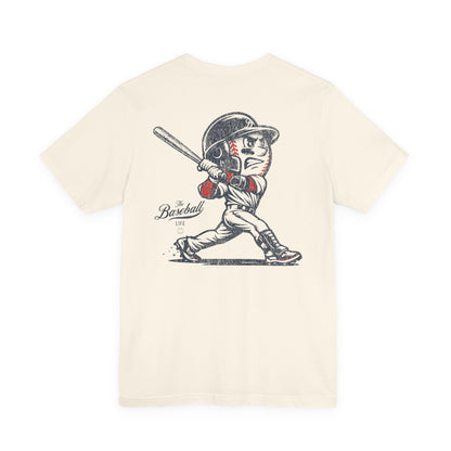 Mr. Baseball Mascot Home Run T-Shirt