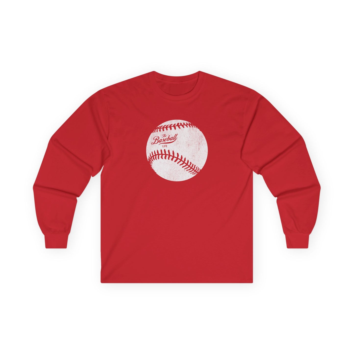Weathered Baseball Long-Sleeve T-Shirt