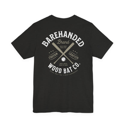 Barehanded Wood Bat Co. Baseball T-Shirt