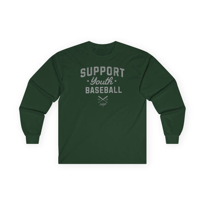 Support Youth Baseball Long-Sleeve T-Shirt