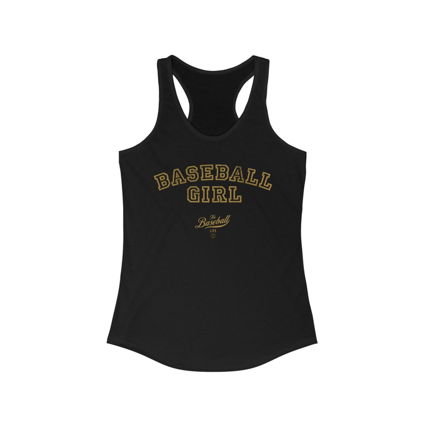 Baseball Girl_Women's Racerback Tank