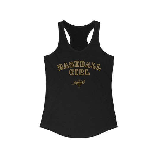 Baseball Girl_Women's Racerback Tank