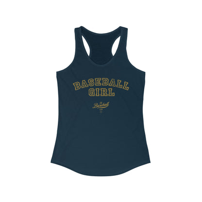 Baseball Girl_Women's Racerback Tank