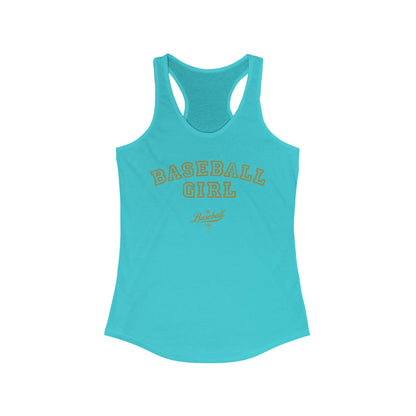 Baseball Girl_Women's Racerback Tank