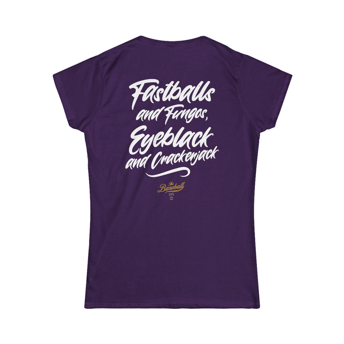 Fastballs and Fungos Women's Baseball T-Shirt