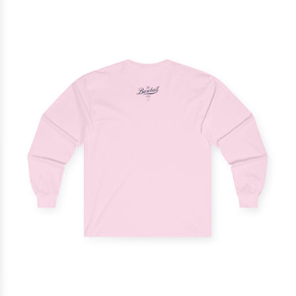 The Baseball Life Long Sleeve T-Shirt_Navy Print