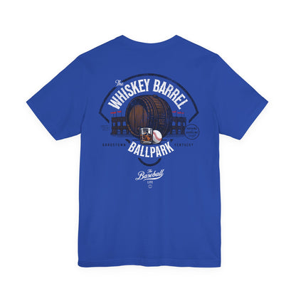 Whiskey Barrel Ballpark Baseball T-Shirt