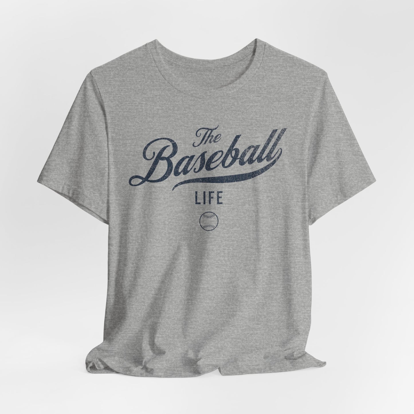 Mr. Baseball Mascot Leaping Throw T-Shirt