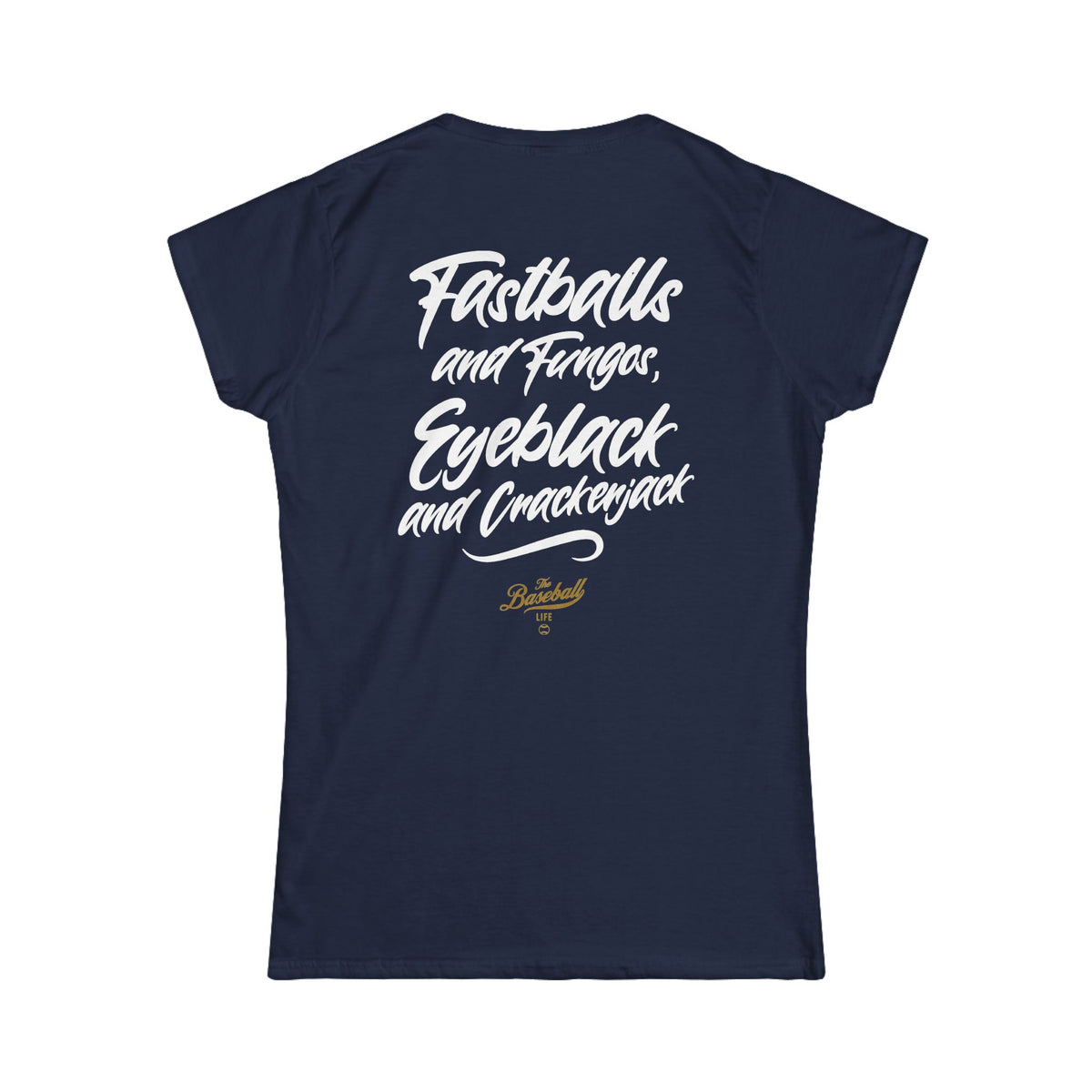 Fastballs and Fungos Women's Baseball T-Shirt