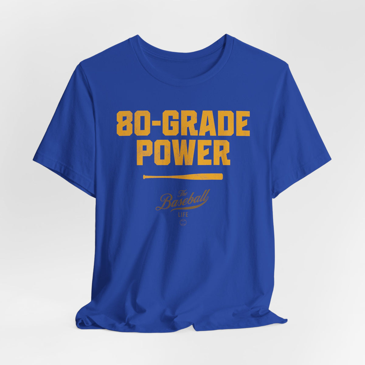 80 Grade Power Baseball T-Shirt