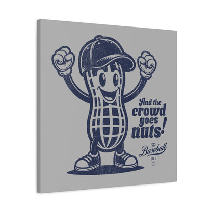 Crowd Goes Nuts Wall Art Canvas_Silver Gray