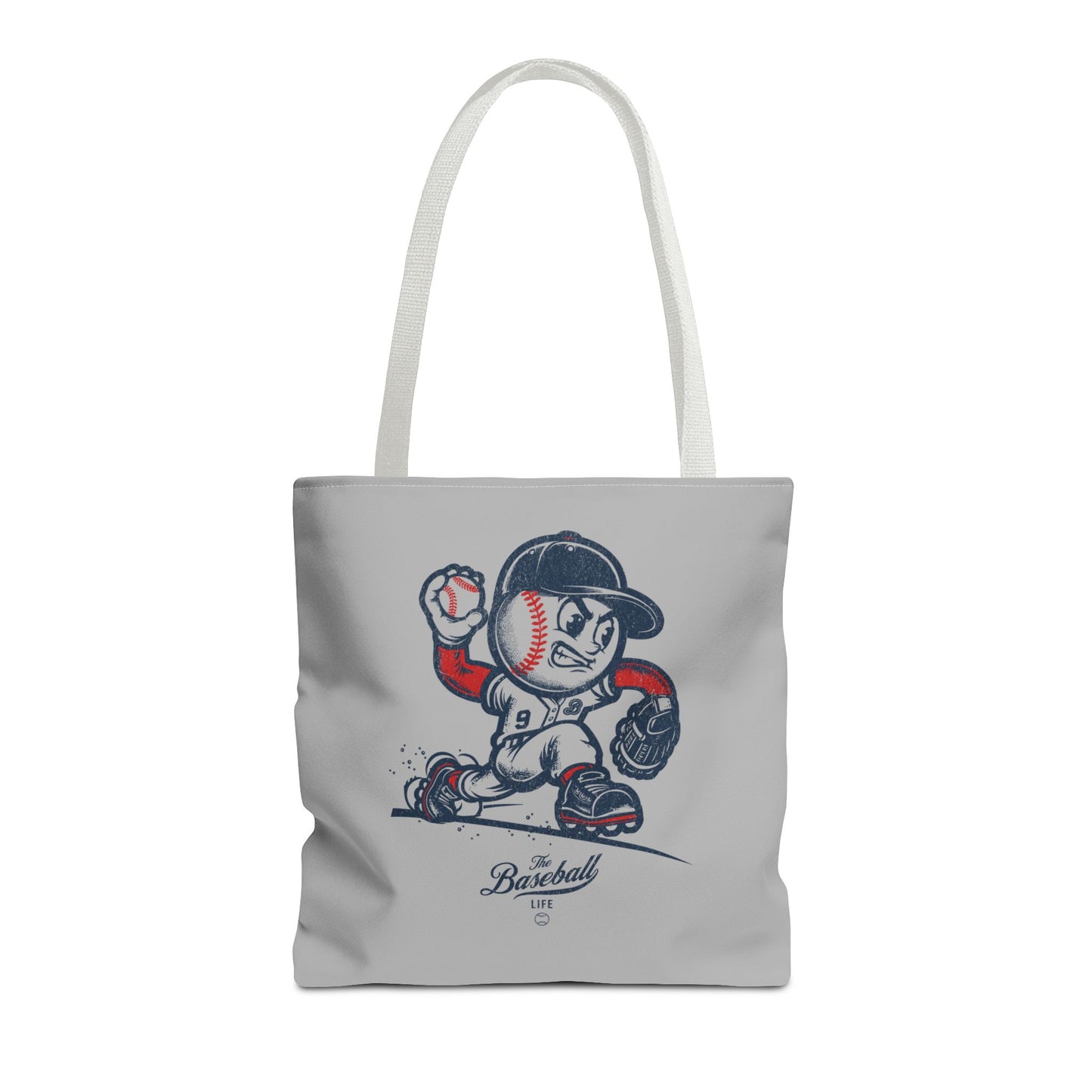 Mr. Baseball Mascot Pitching Tote