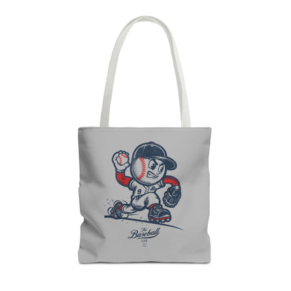 Mr. Baseball Mascot Pitching Tote
