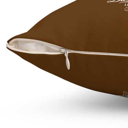 Accent Pillow_Play Ball Graphic Baseball_Dirt Brown