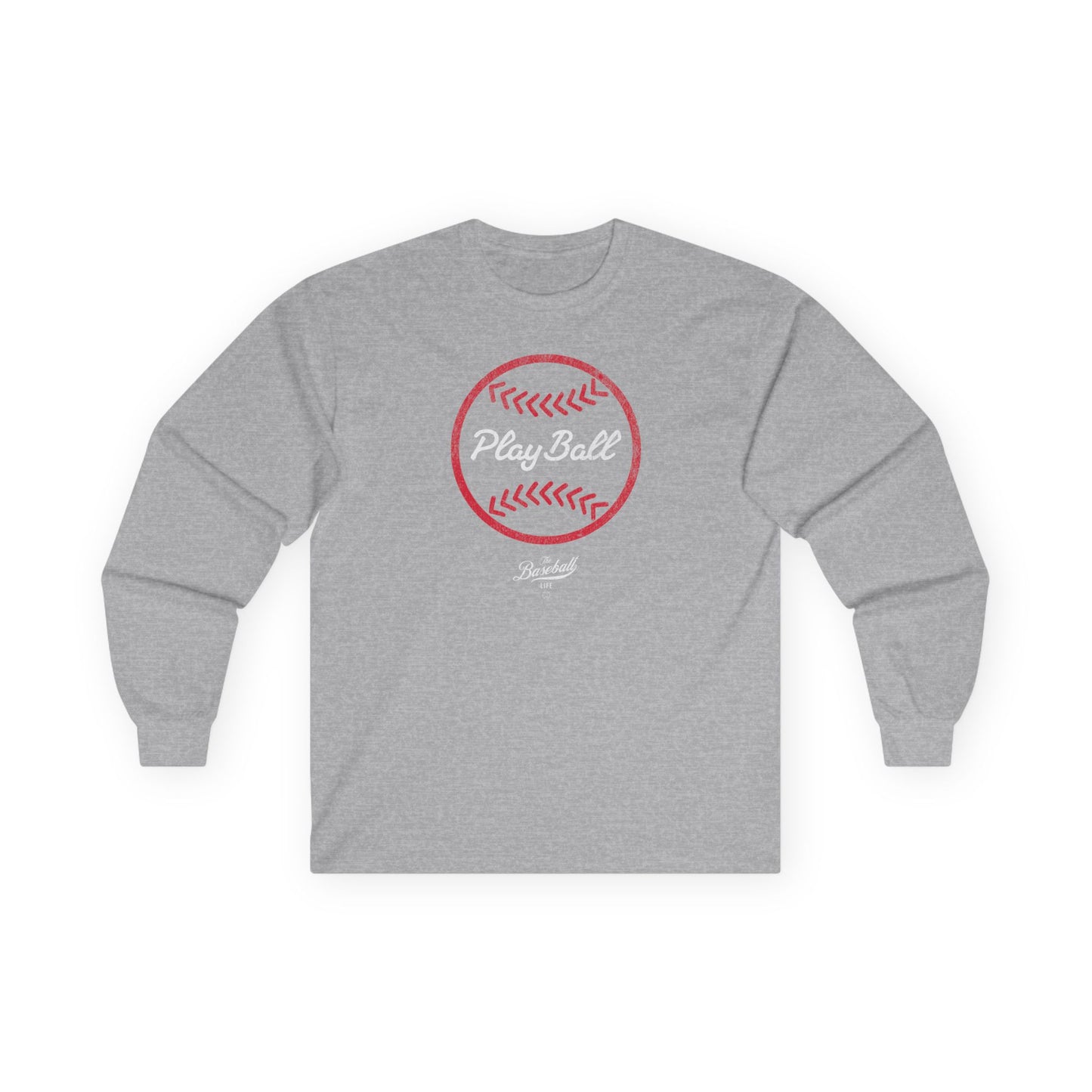 Play Ball Graphic Baseball Long-Sleeve