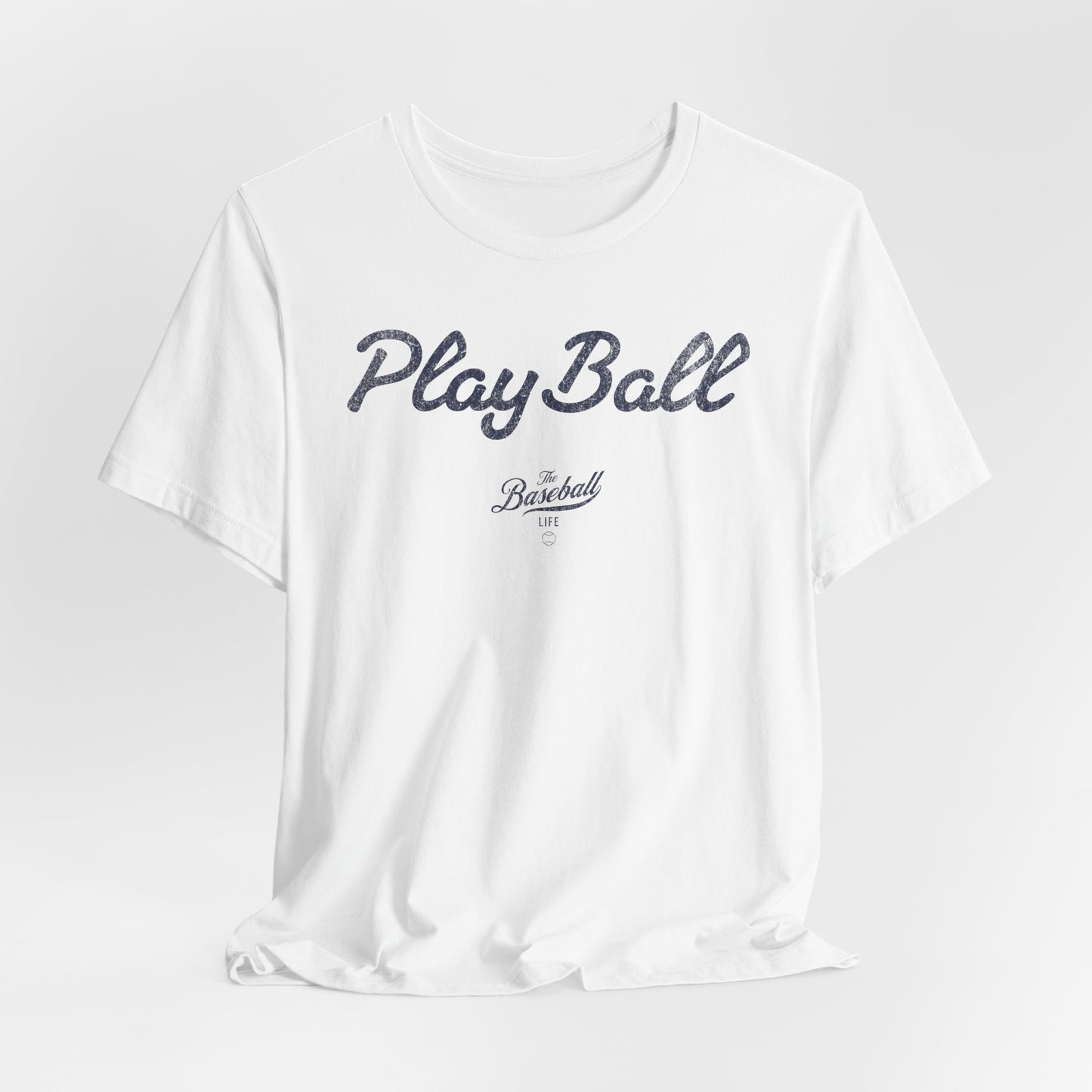 Play Ball_Navy Print T-Shirt