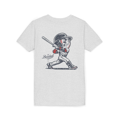 Youth Mr. Baseball Mascot Home Run T-Shirt