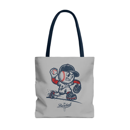 Mr. Baseball Mascot Pitching Tote