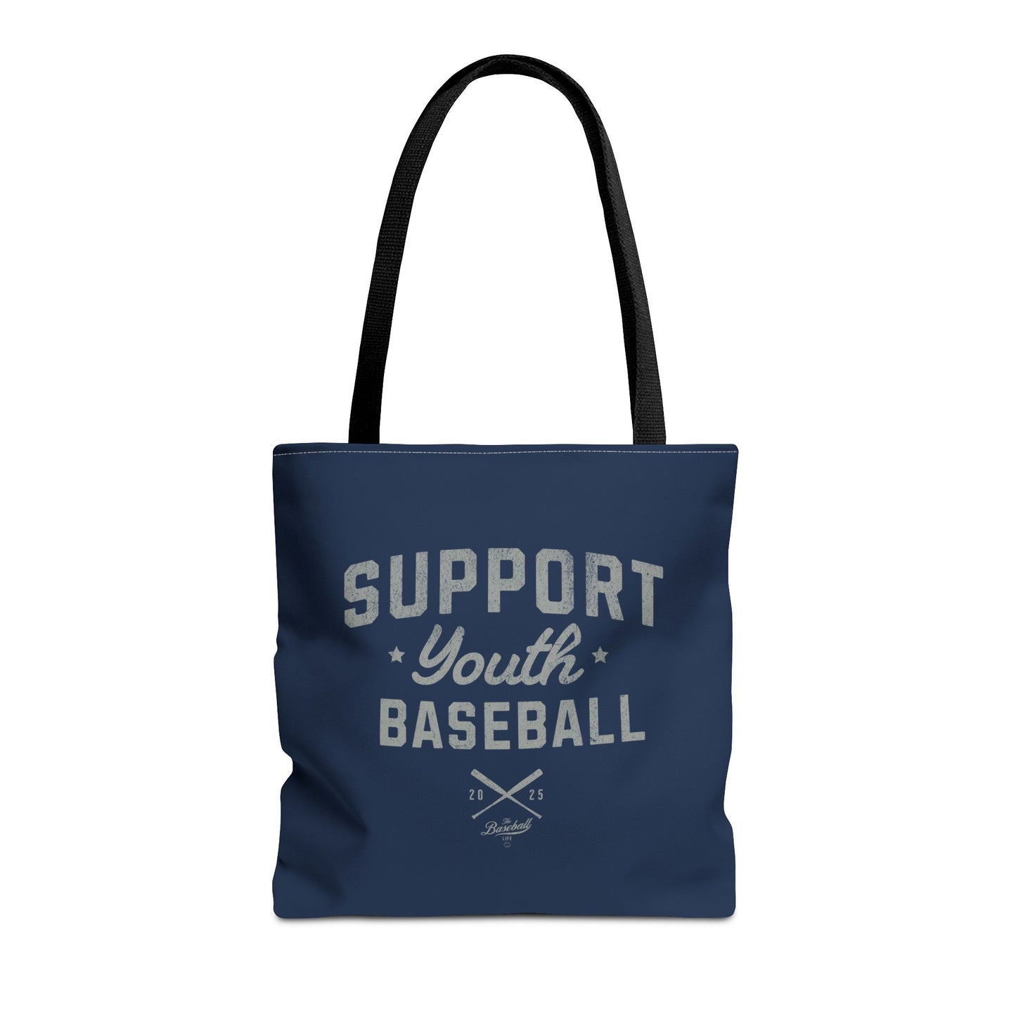 Support Youth Baseball Tote Bag_Navy