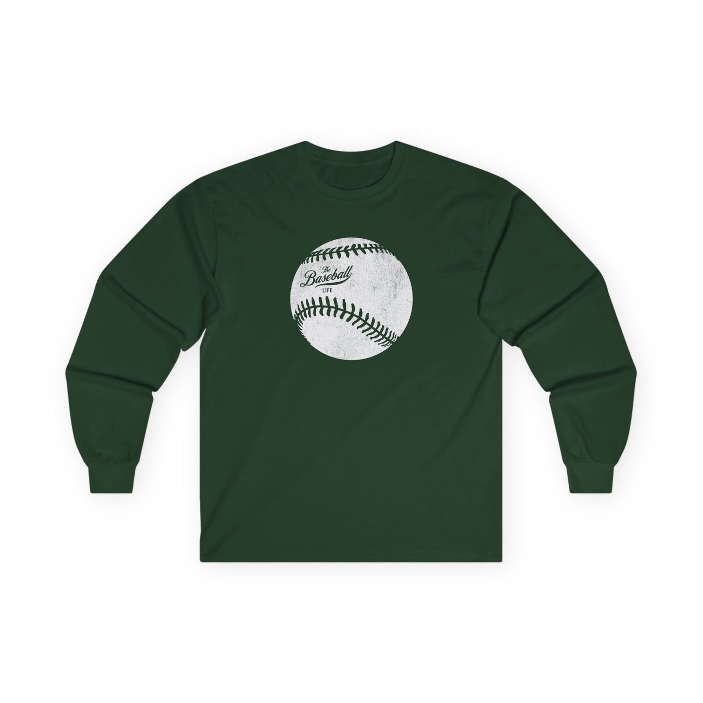 Weathered Baseball Long-Sleeve T-Shirt