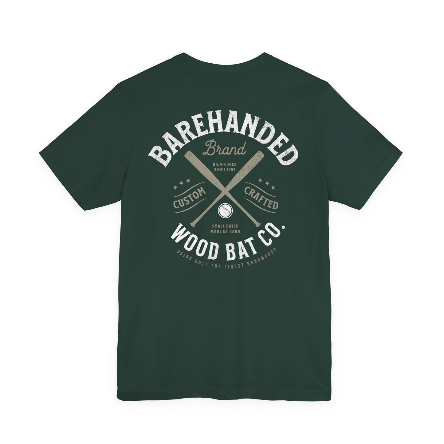 Barehanded Wood Bat Co. Baseball T-Shirt
