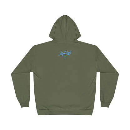 The Baseball Life Hoodie w/Grommets_Carolina Blue Print