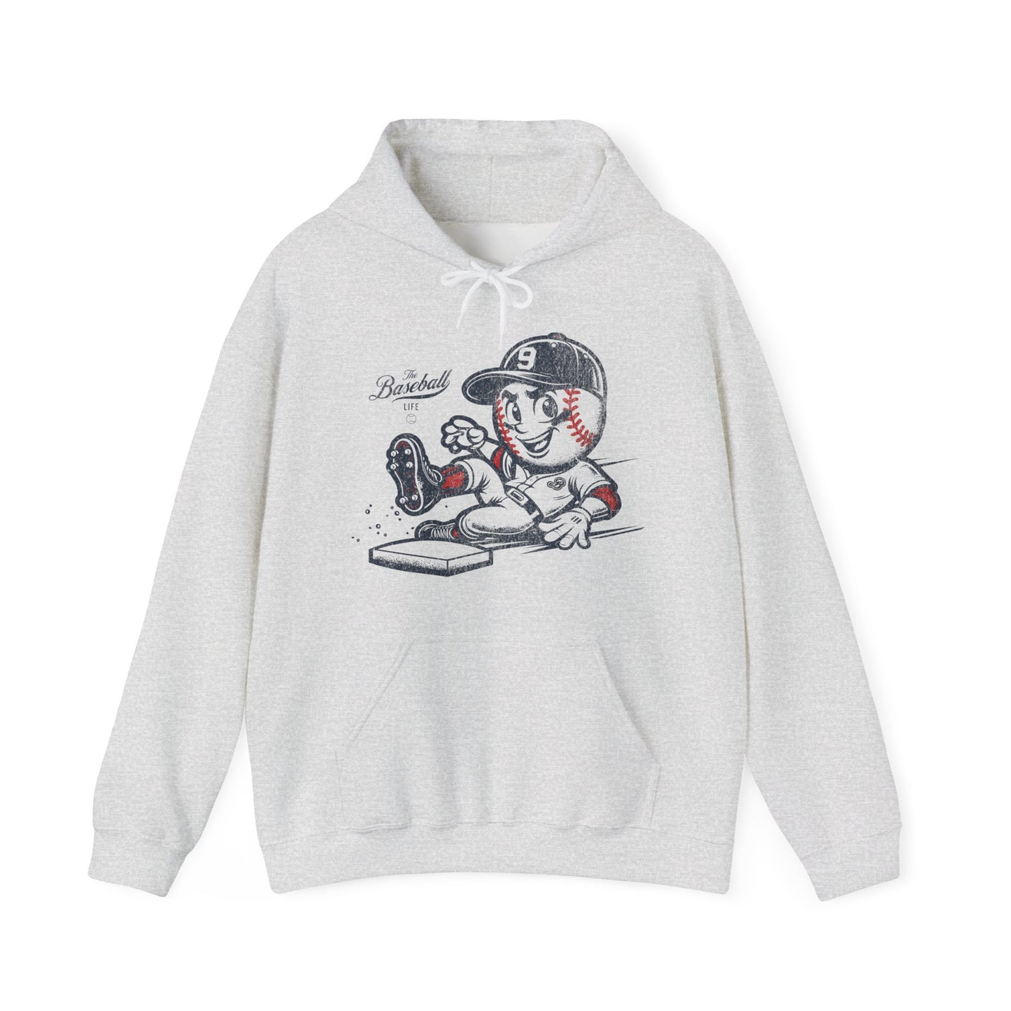 Mr. Baseball Mascot Sliding Hoodie