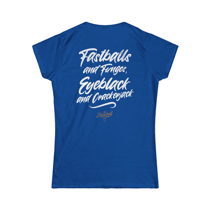 Women's Fastballs and Fungos Baseball T-Shirt